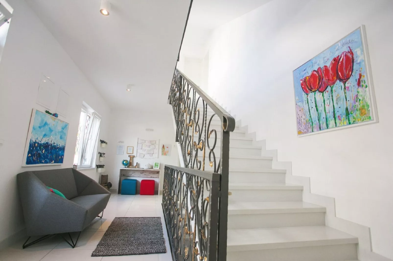 Apartments Villa Lukas - ''No.10'' Gallery Studio Apartment with Balcony and Sea View-Binnen