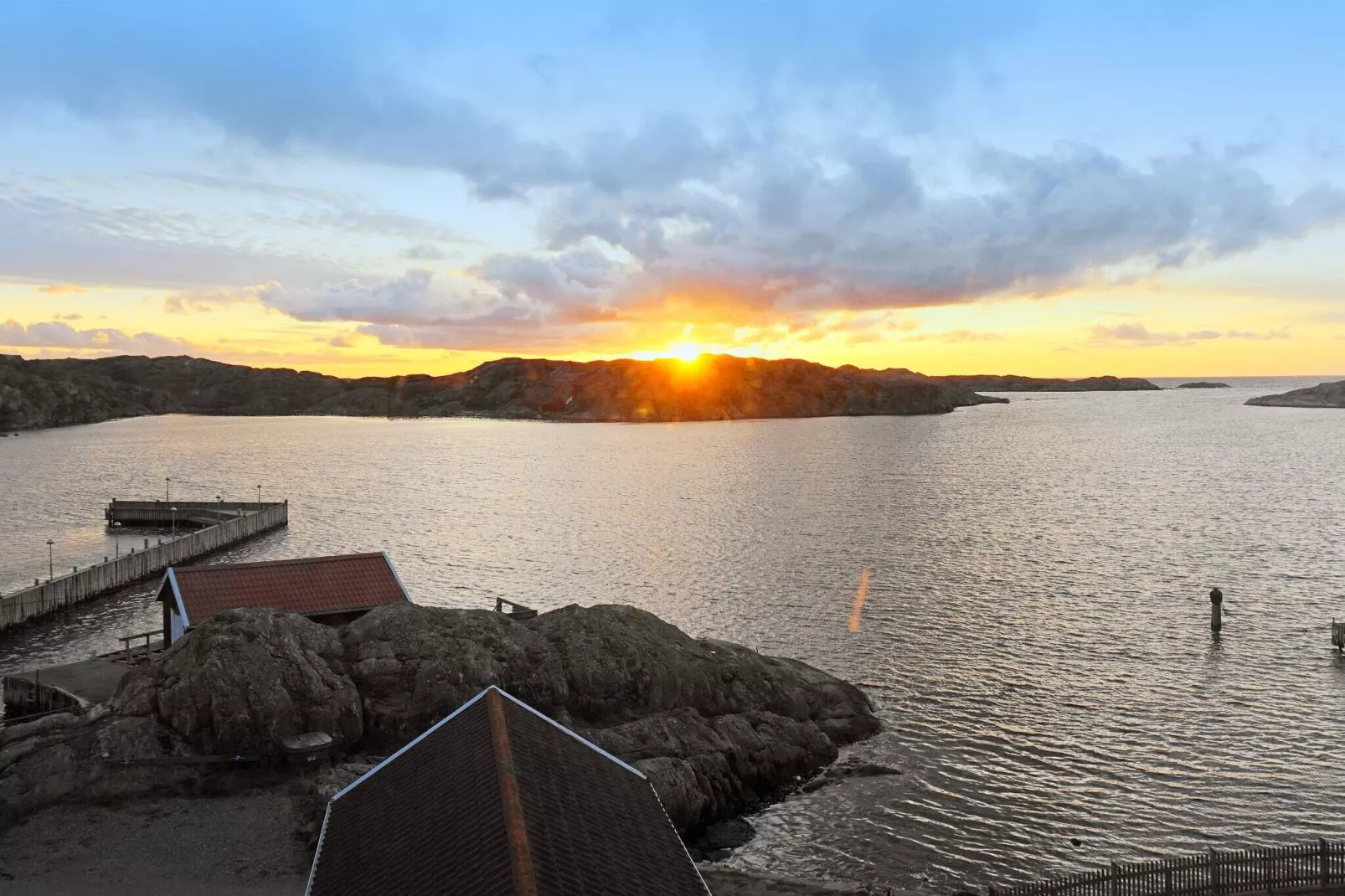 Panoramisch zeezicht in Skarhamn-By Traum-Waterzicht