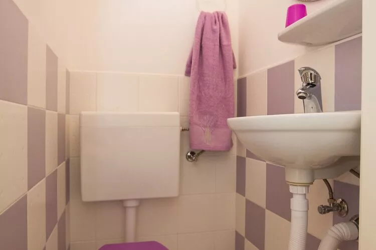 Guest House Gugily- Double Room with Shared Bathroom (2)-Badkamer