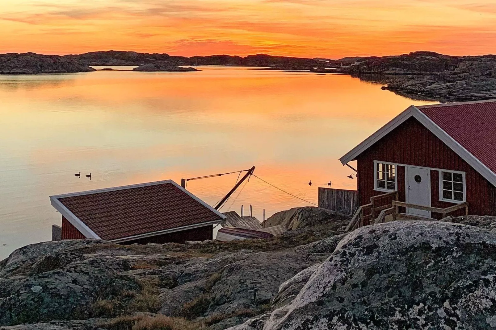 Panoramisch zeezicht in Skarhamn-By Traum-Waterzicht