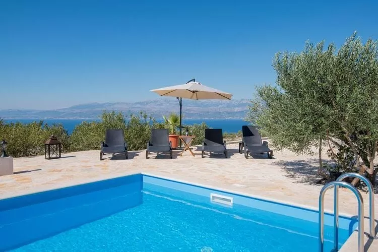Holiday Home My Summer House - Two-Bedroom Holiday Home with Private Pool and Terrace - (ST)-Zwembad