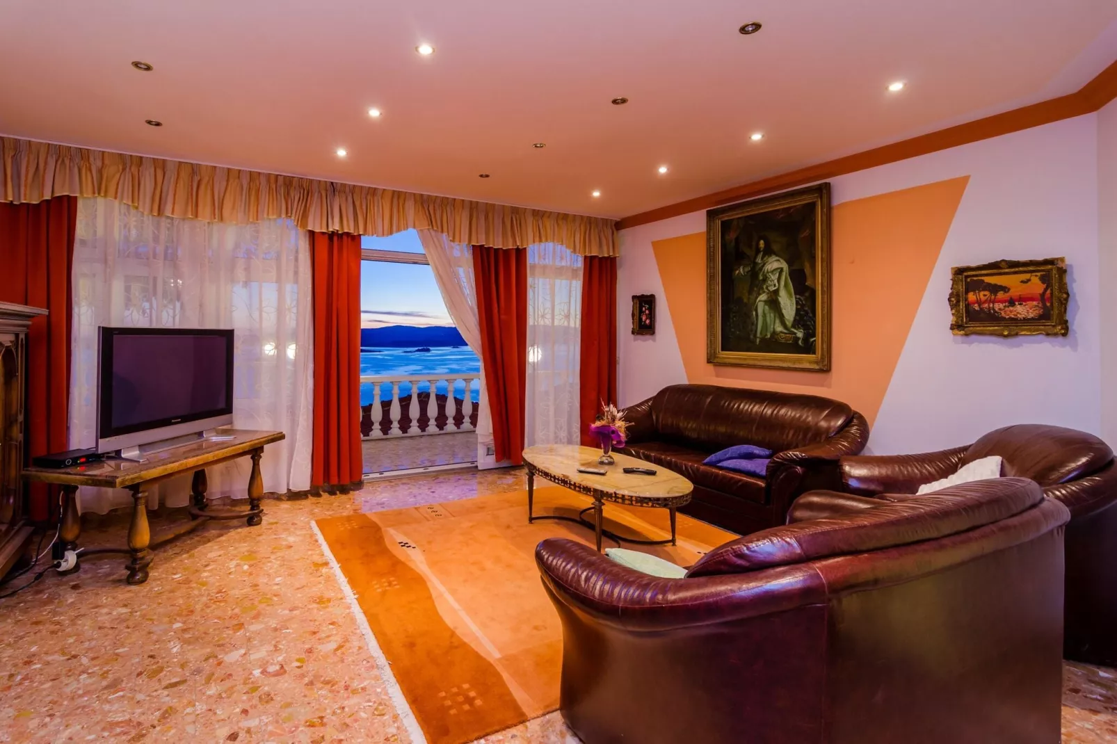 Hotel Pansion Villa Antonio - Deluxe President Suite 15-Woonkamer