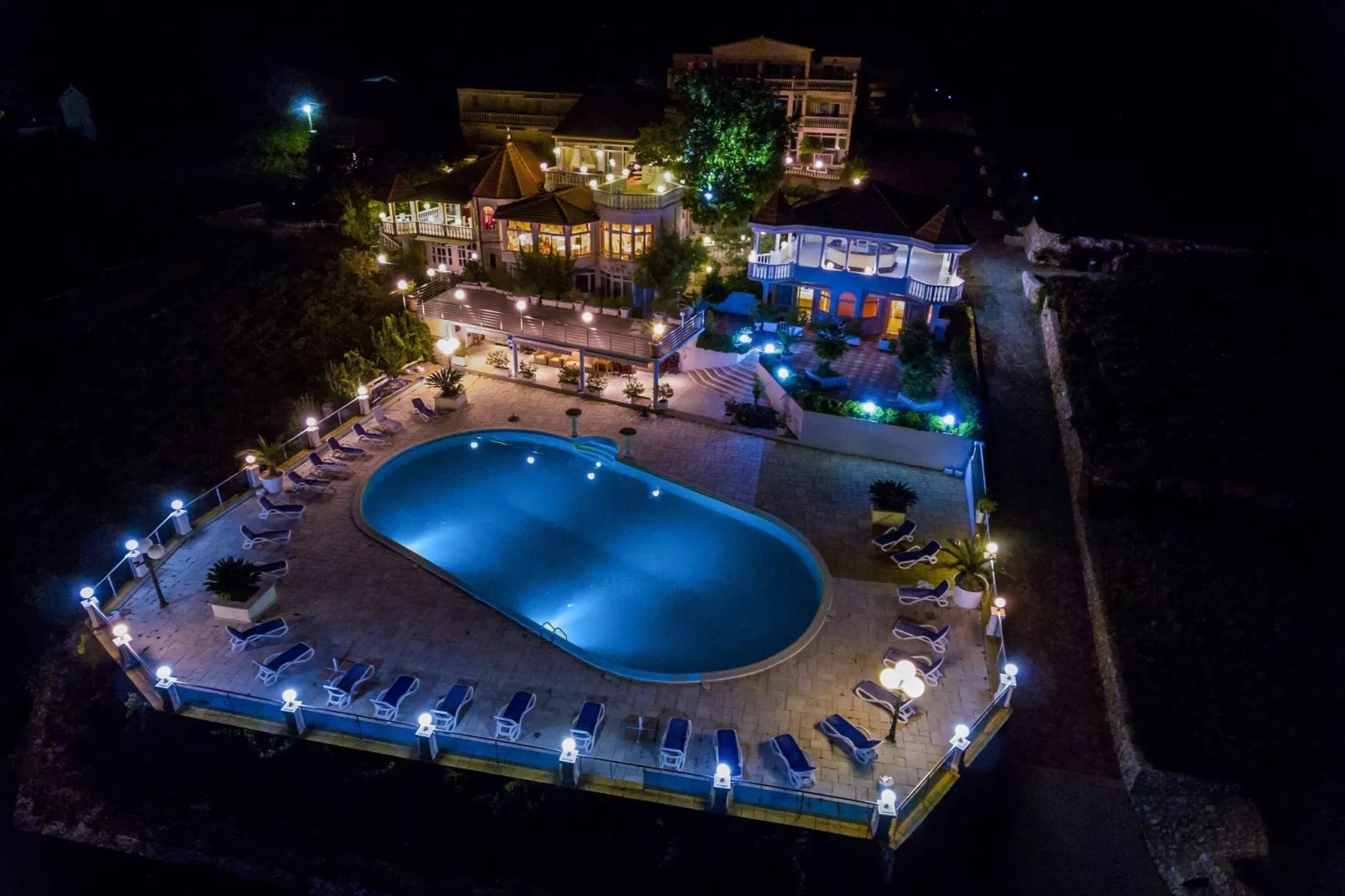 Hotel Pansion Villa Antonio - Standard Double Room 8-Zwembad