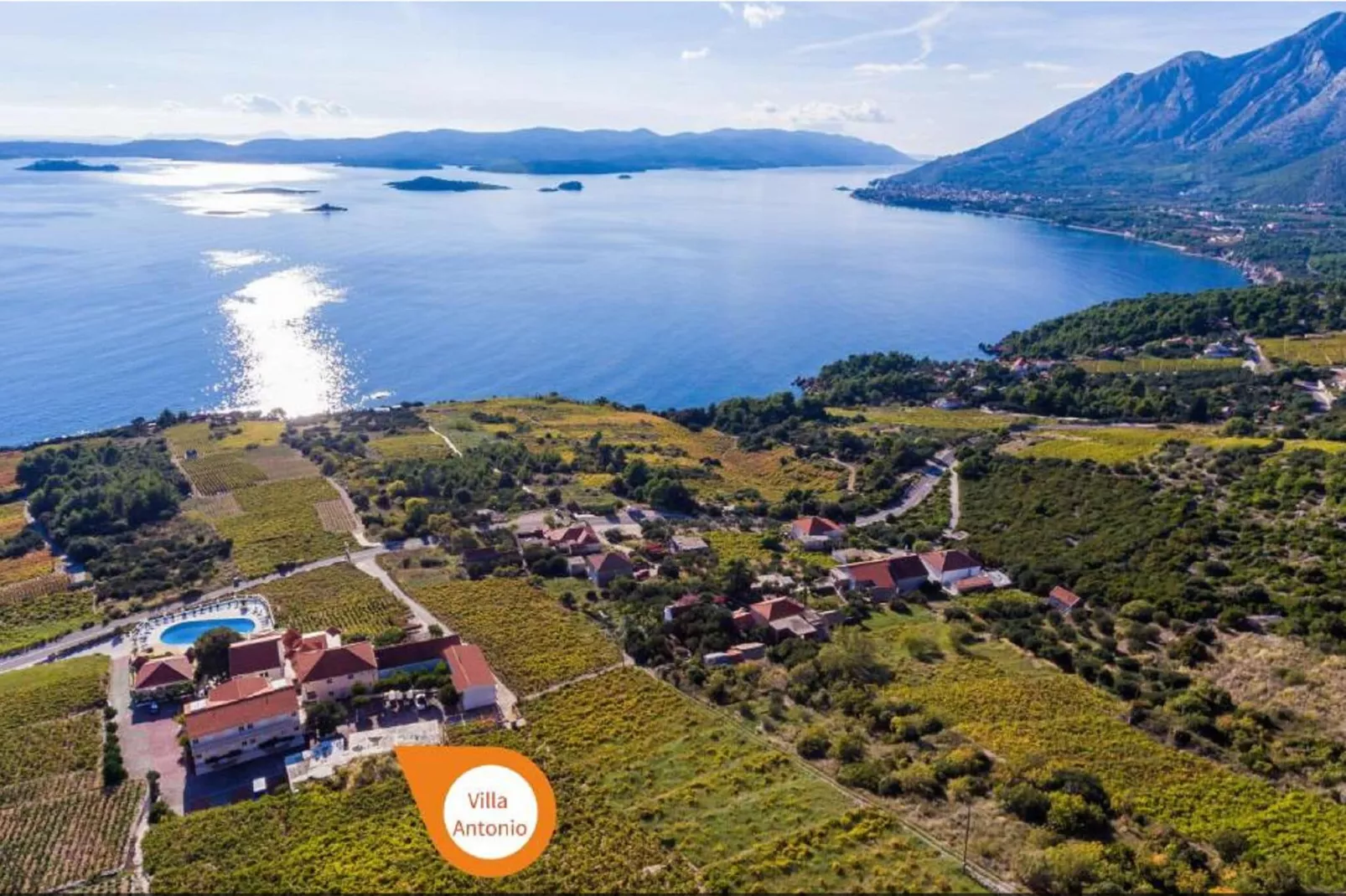 Hotel Pansion Villa Antonio - Two Bedroom Suite Family 17-Uitzicht