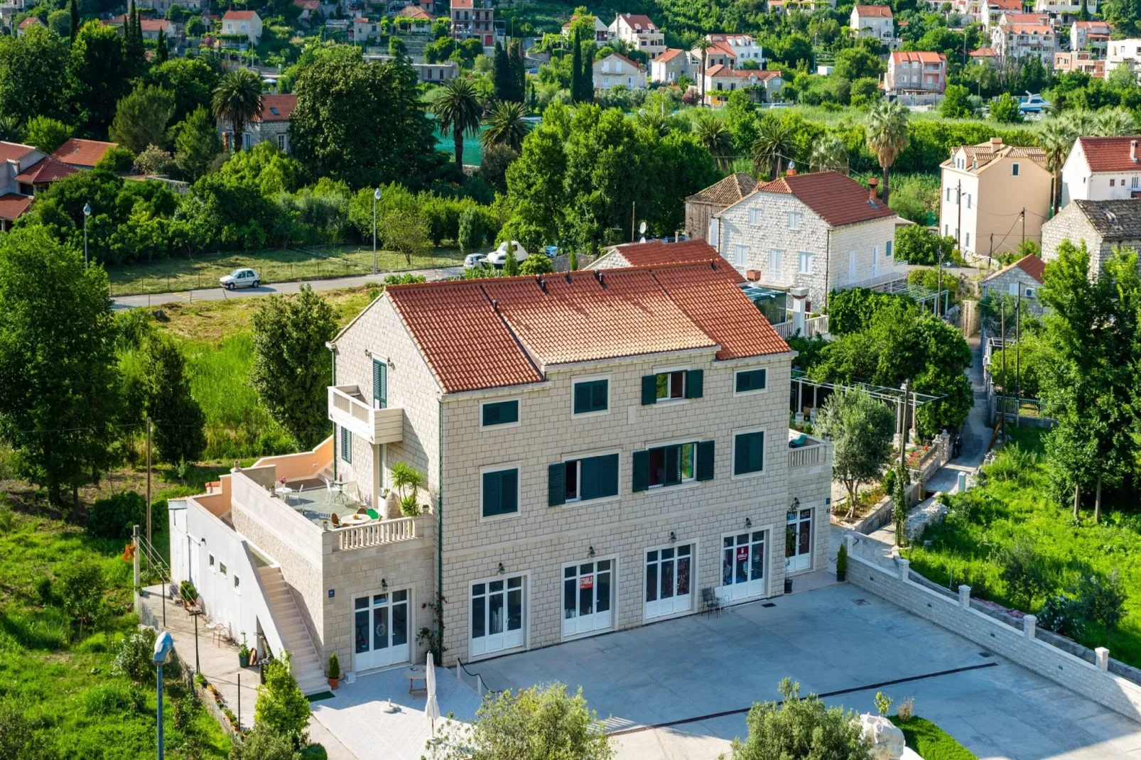 Villa Dubelj Dubrovnik -Deluxe Double or Twin Room with Balcony-Buitenlucht