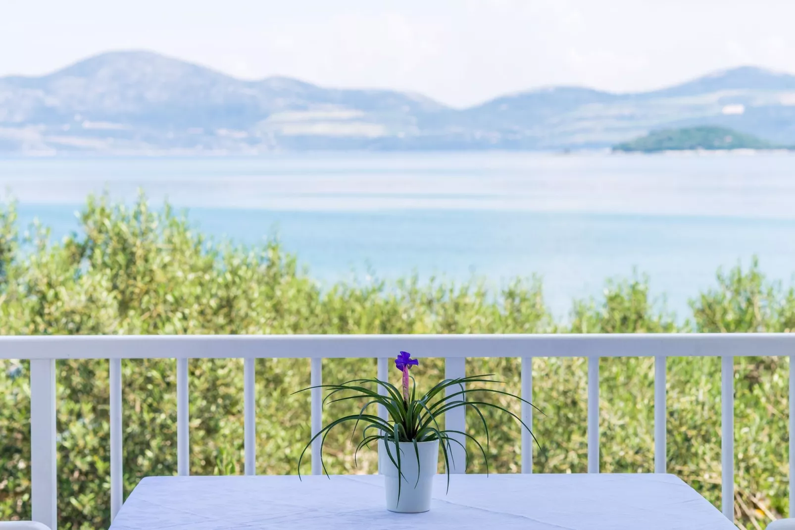 Apartments Glavor - One Bedroom Apartment with Balconies and Sea View (A5)-Uitzicht