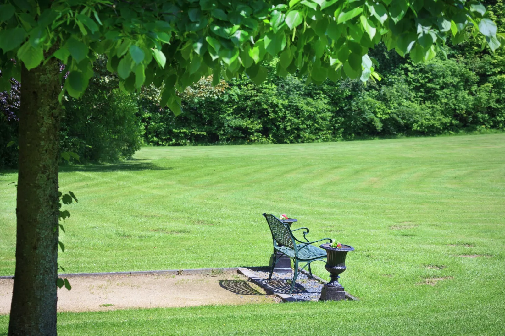 Villa Al Bounire-Tuinen zomer