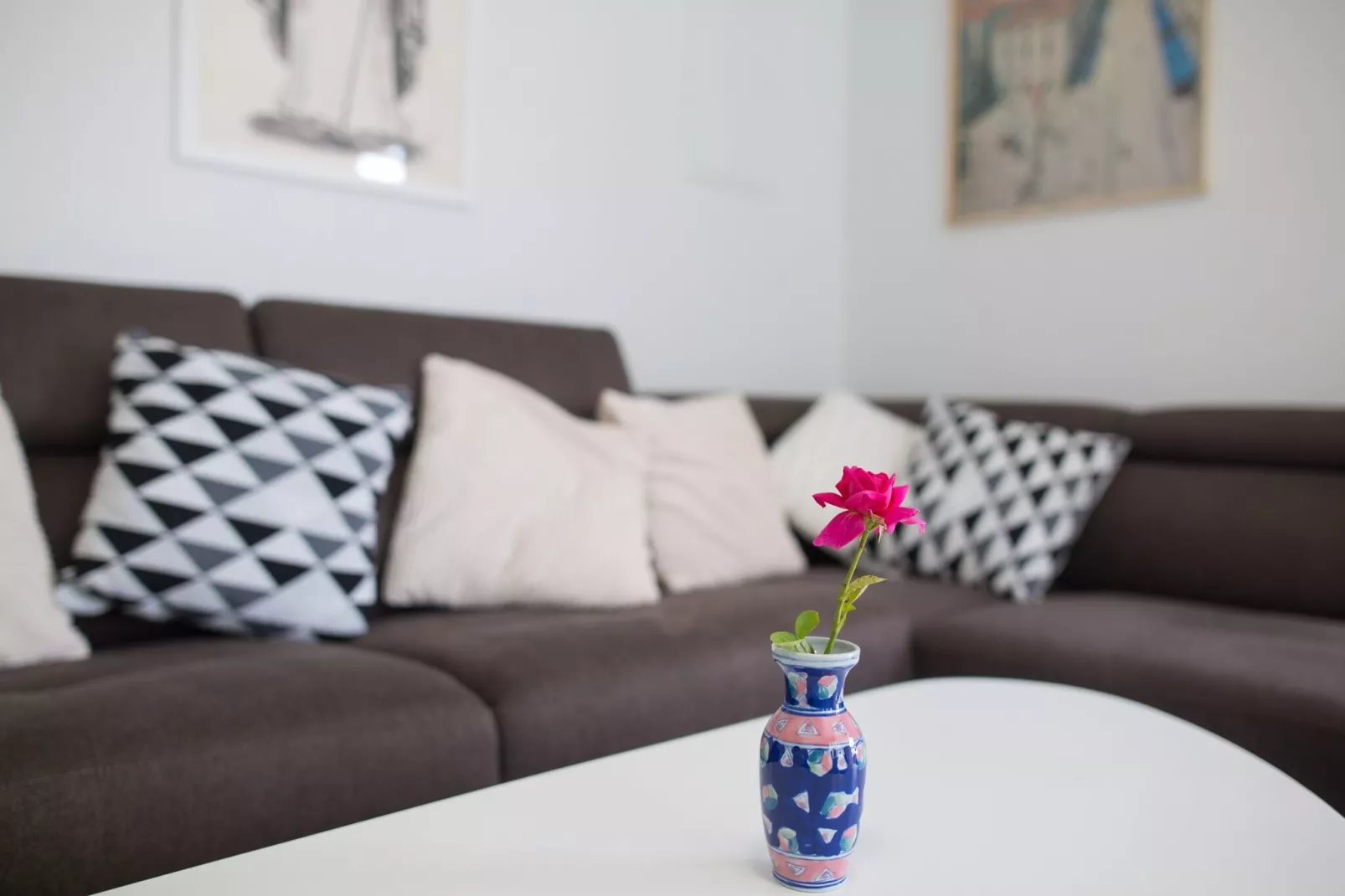Serious Job Apartment - One Bedroom Apartment with Shared Terrace (veći)-Woonkamer