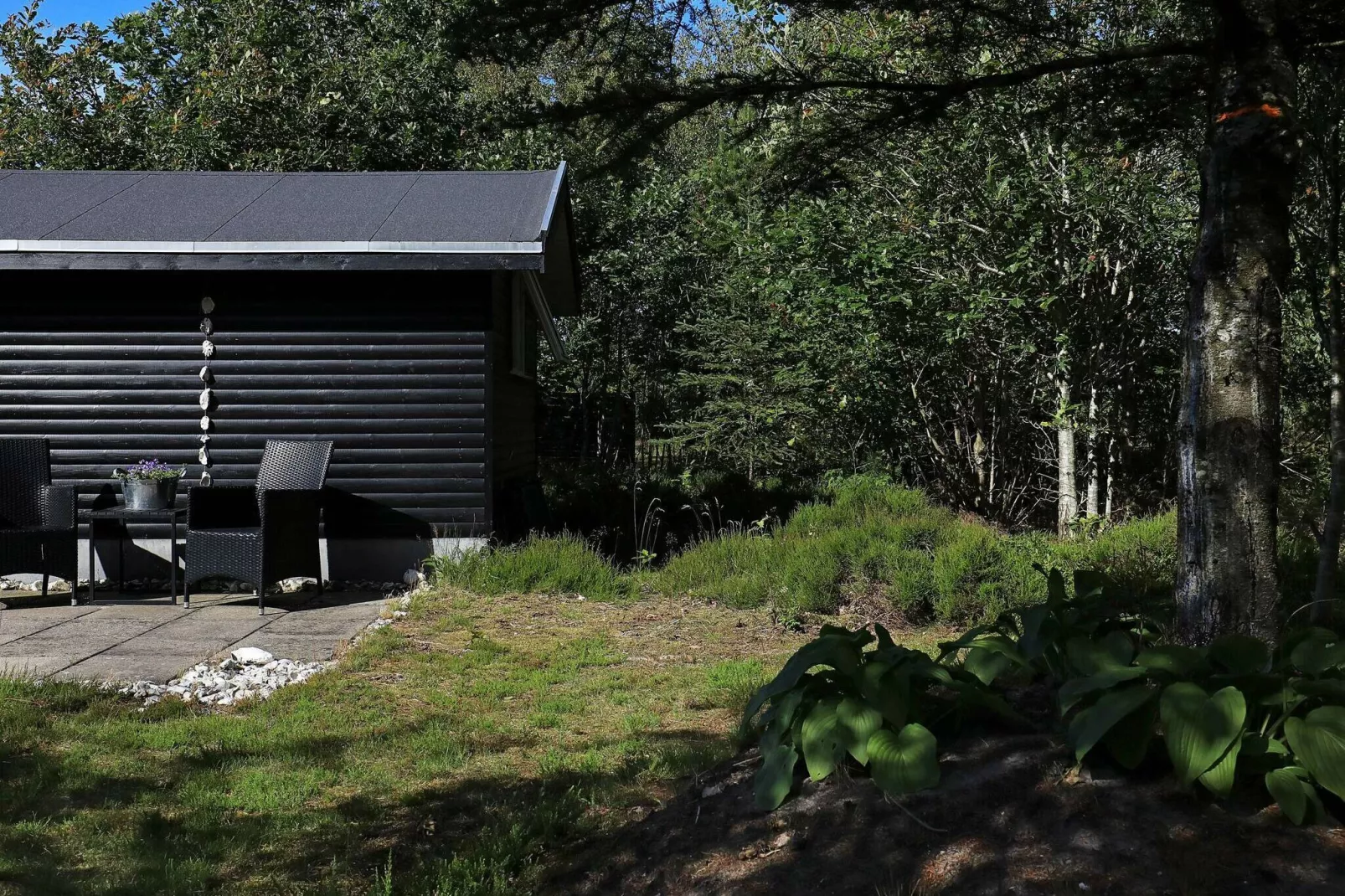 Prettige cottage dicht bij Sallingsund met een terras-Uitzicht