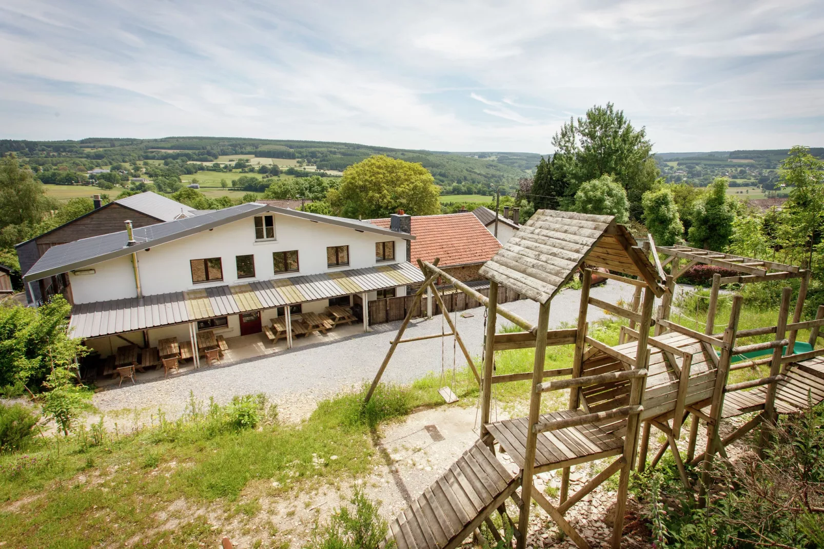 La Fosse Coin Tranquille-Buitenkant zomer