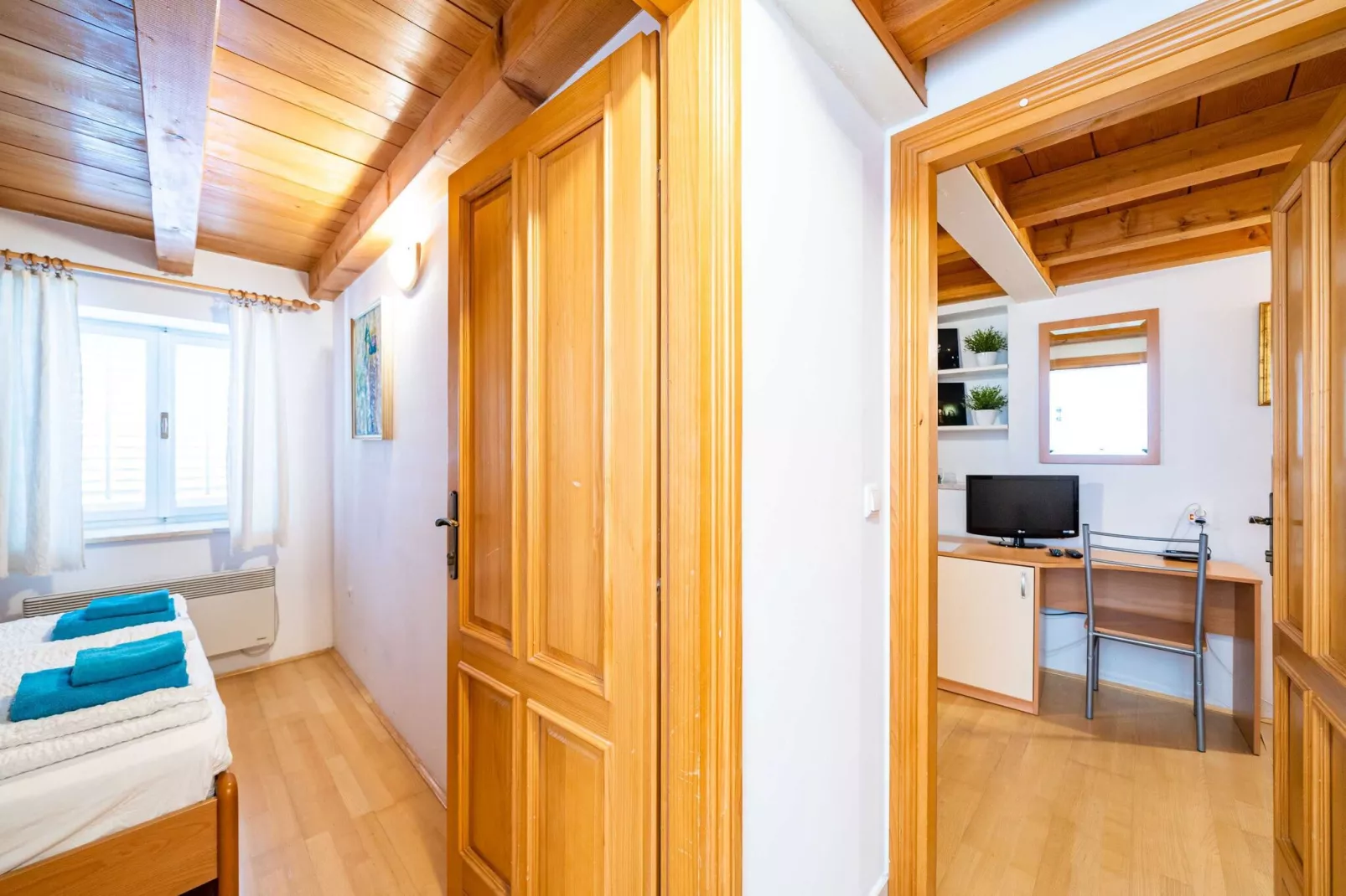 Apartments Foteza - Duplex Two Bedroom Apartment (Second\/ Third Floor)-Binnen