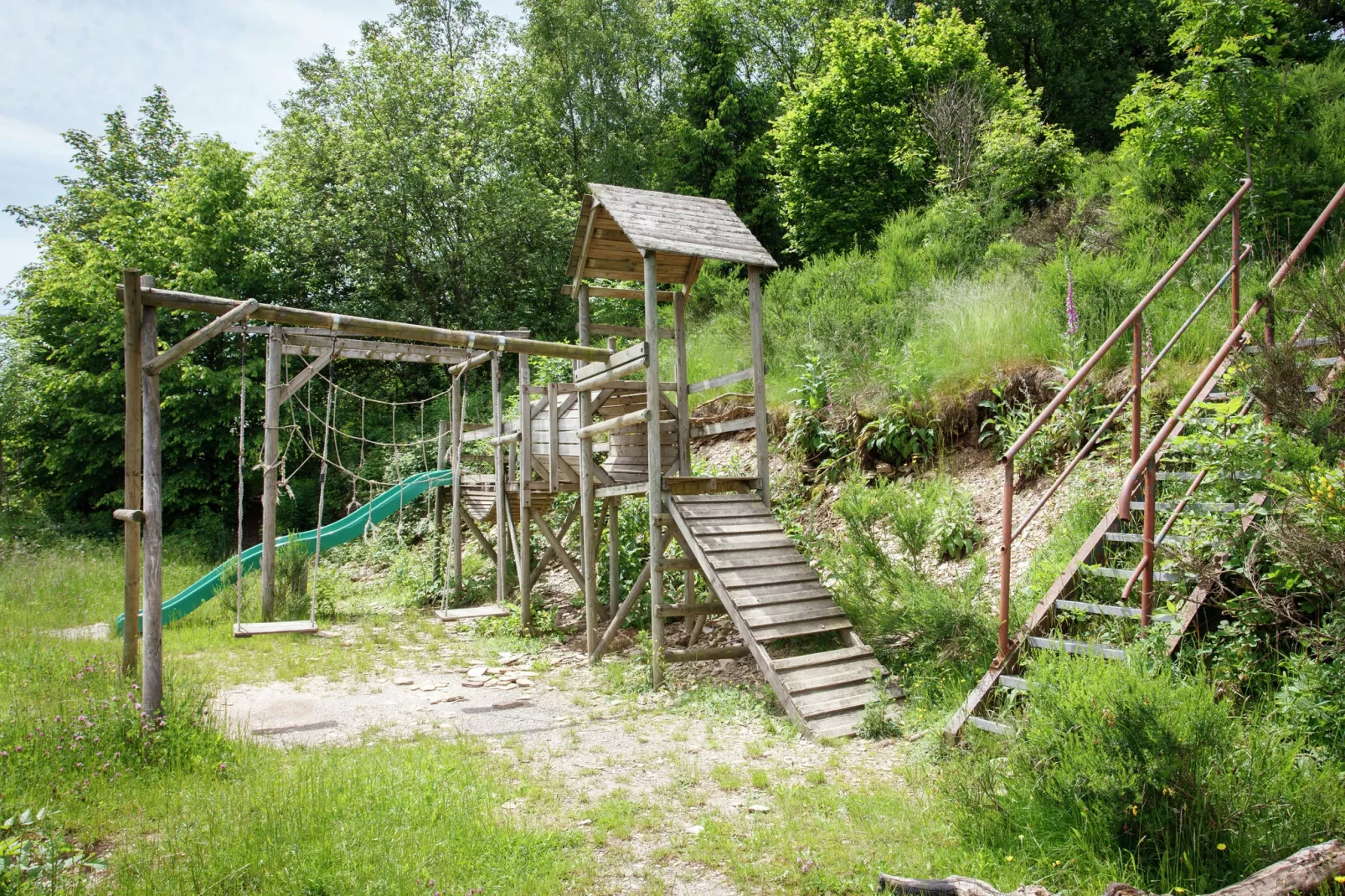 La Fosse Coin Tranquille-Tuinen zomer