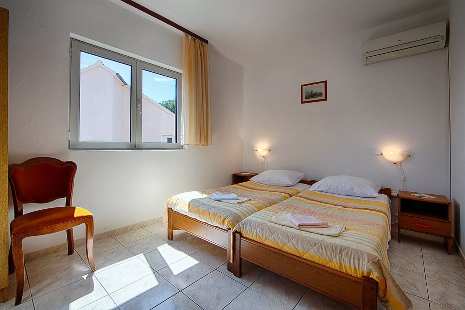 Apartments Malo Lago - One-Bedroom Apartment with Balcony and Sea View - 2nd floor (Apartment 7)