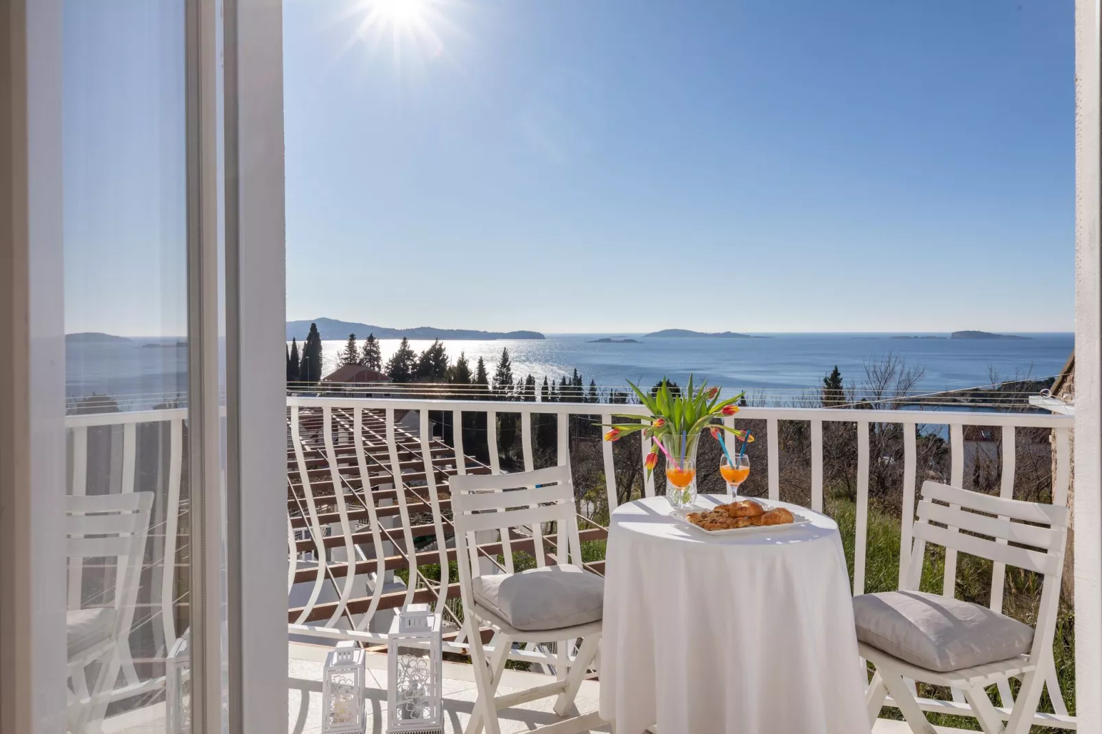Apartments Blažević - Two Bedroom Apt with  Hot Tub-Terrasbalkon