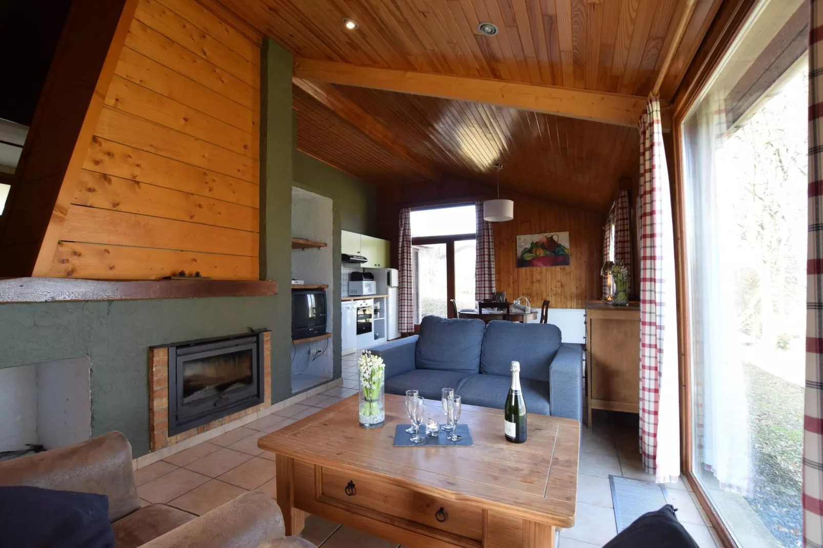 Chalet Alaska-Woonkamer