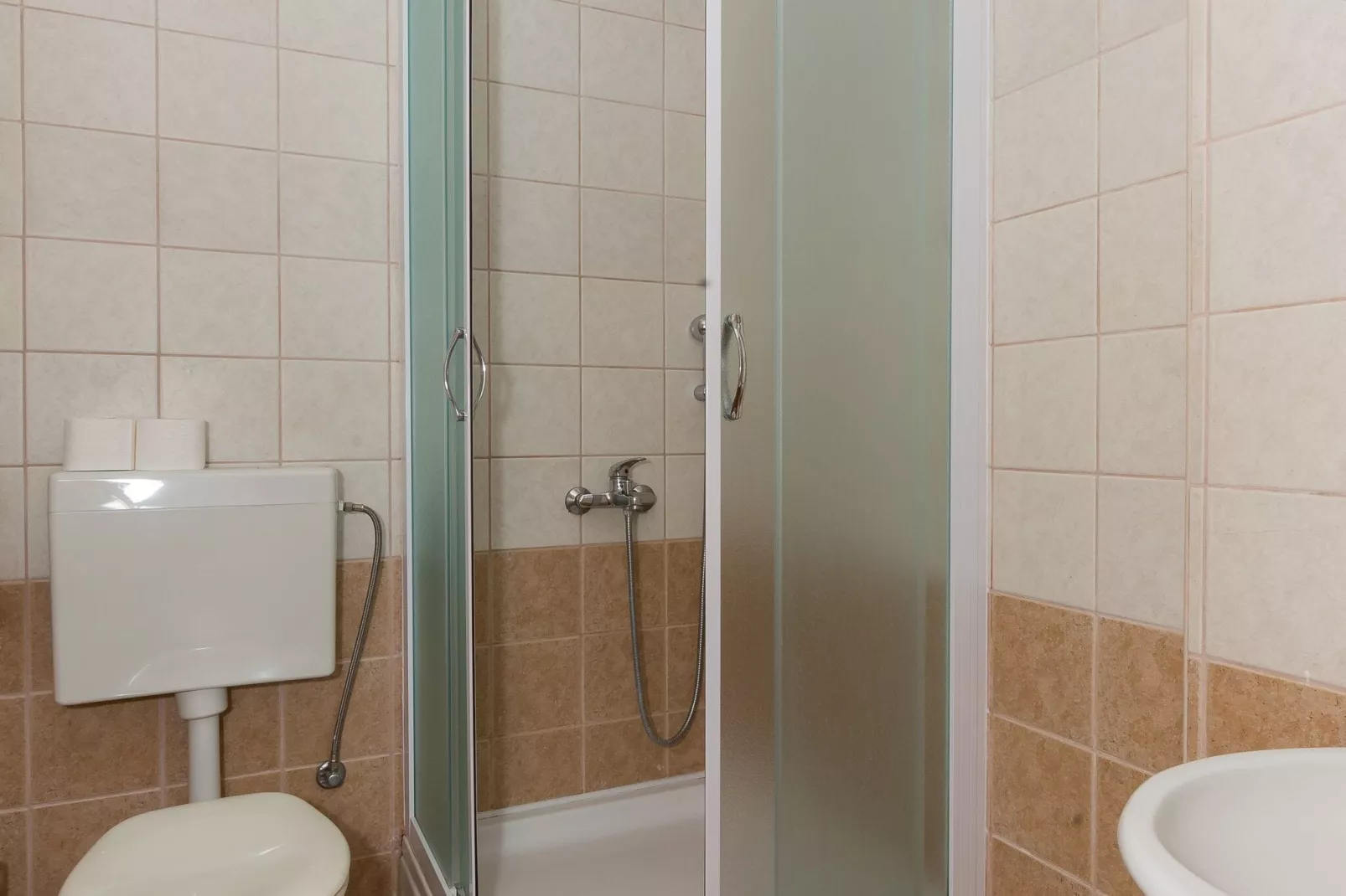 Villa Dubravka - Premium One Bedroom Apartment with Balcony and Sea View (Apartman 5)-Badkamer