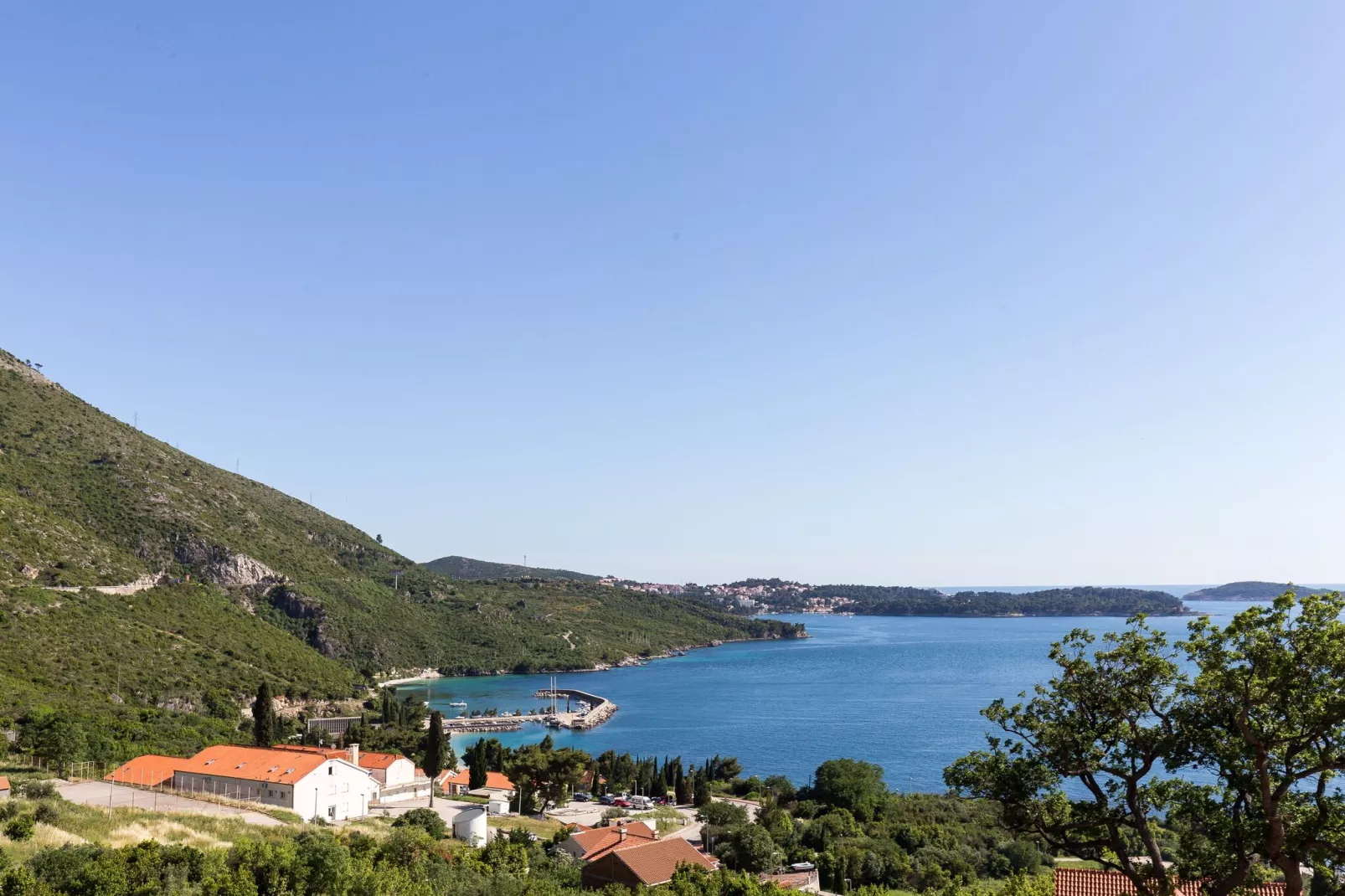 Villa Dubravka - Premium One Bedroom Apartment with Balcony and Sea View (Apartman 5)-Uitzicht