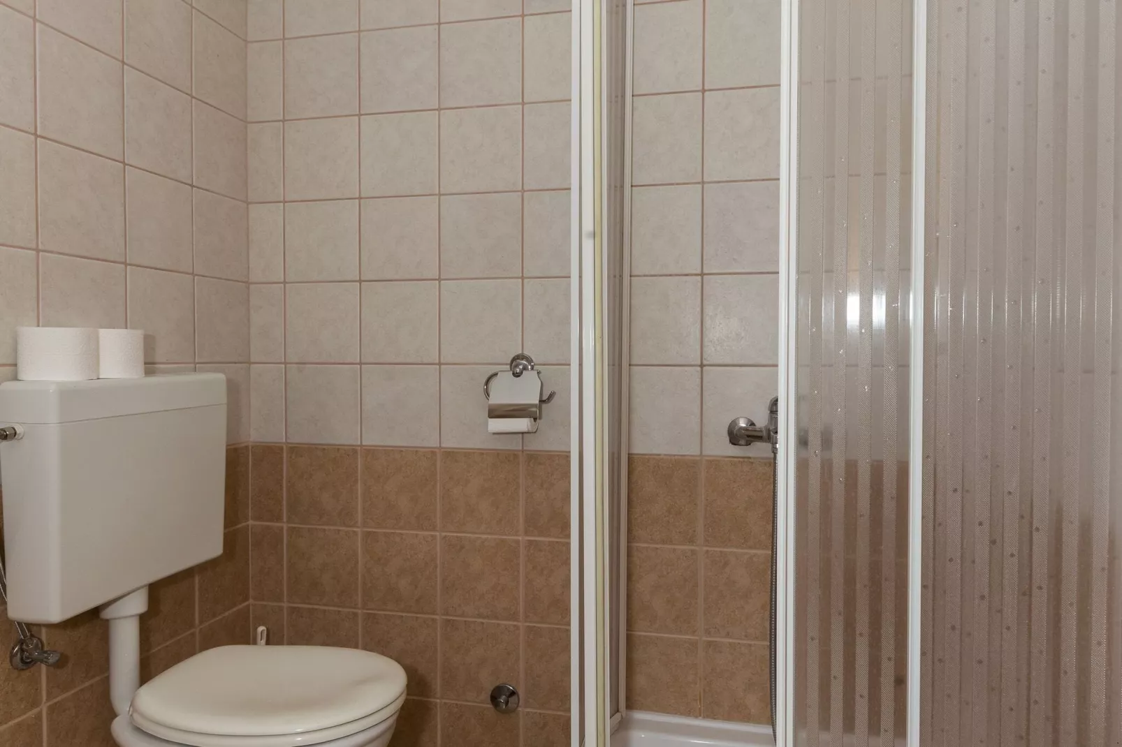 Villa Dubravka - Superior One Bedroom Apartment with Balcony and Sea View (Apartman 6)-Badkamer