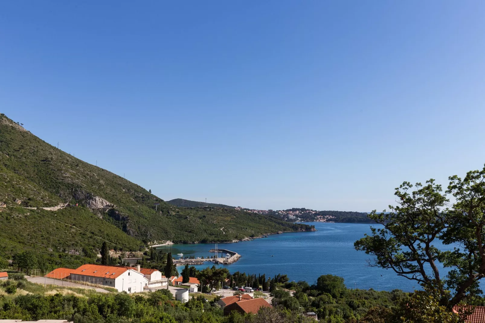 Villa Dubravka - Superior One Bedroom Apartment with Balcony and Sea View (Apartman 6)-Uitzicht