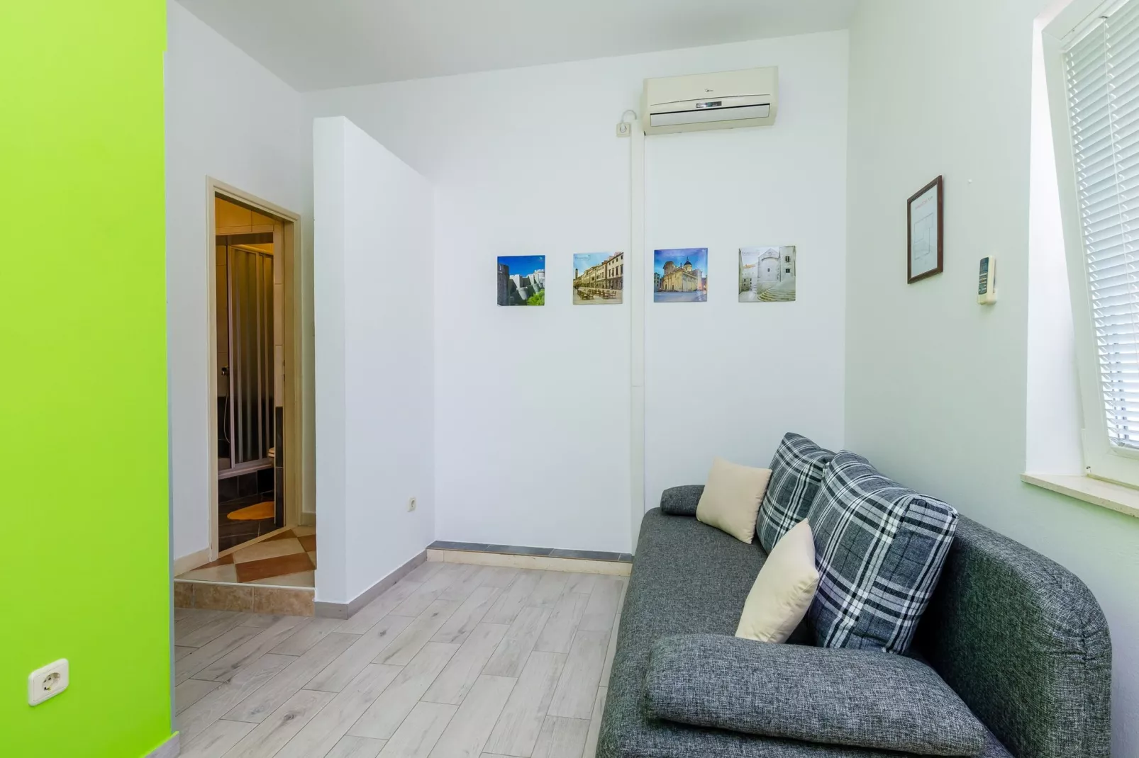 Apartments Mali Paradiso - One Bedroom Apartment with Terrace and Pool View(A3)-Binnen
