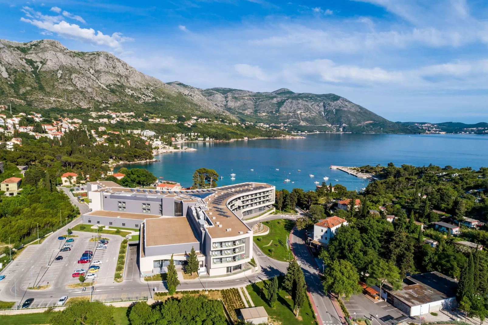 Apartments Mali Paradiso - Two Bedroom Apartment with Balcony and Pool View (A4)-Uitzicht