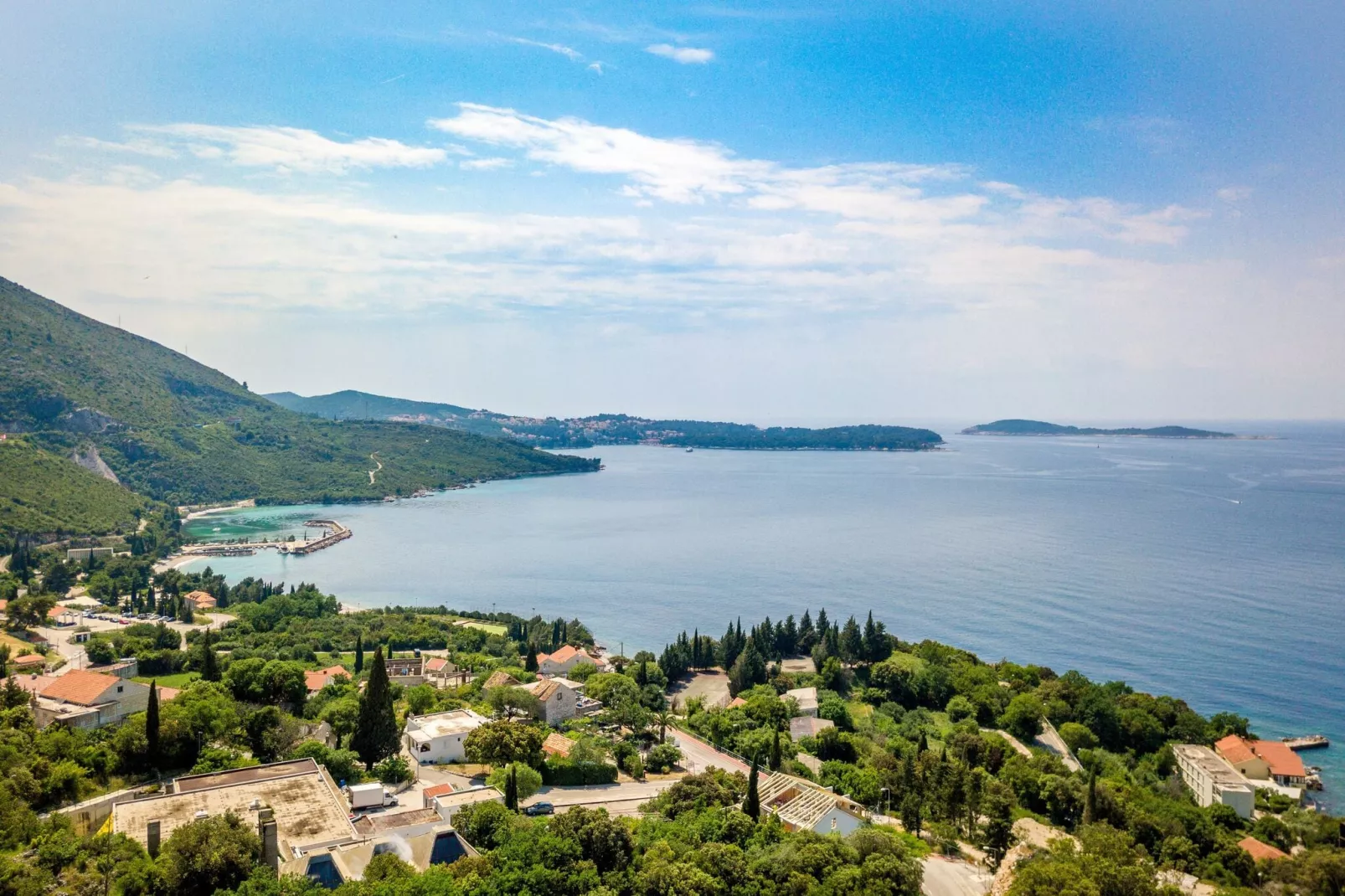 Villa Panorama Dubrovnik (A1) - Deluxe One Bedroom Apartment with Terrace and Sea View-Uitzicht