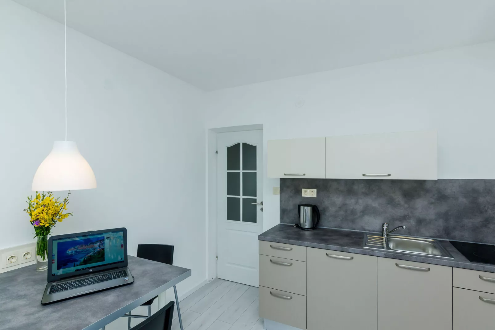 Villa Panorama Dubrovnik (A2) - Superior One Bedroom Apartment with Terrace and Sea View-Keuken