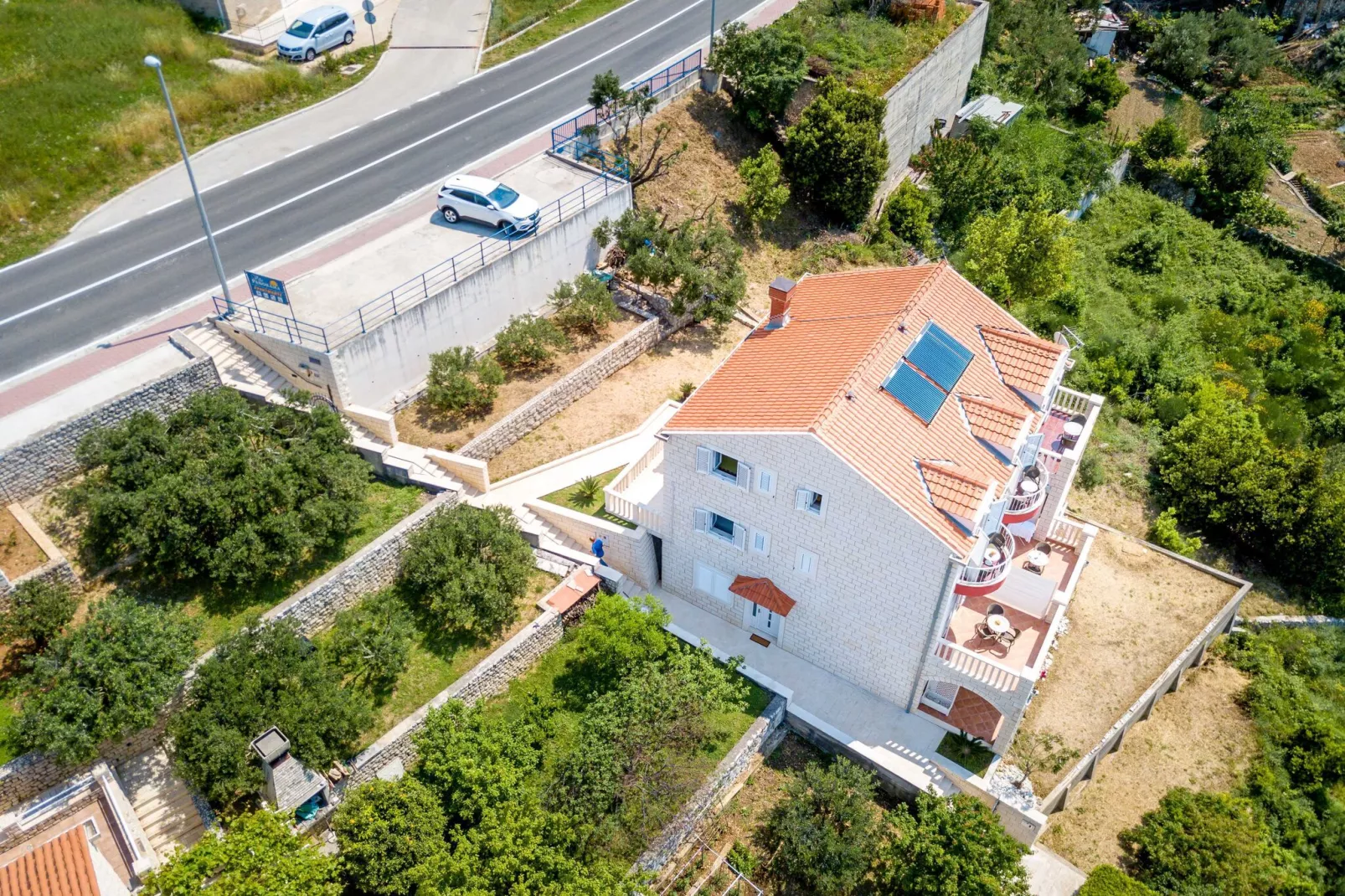 Villa Panorama Dubrovnik (A2) - Superior One Bedroom Apartment with Terrace and Sea View-Buitenlucht