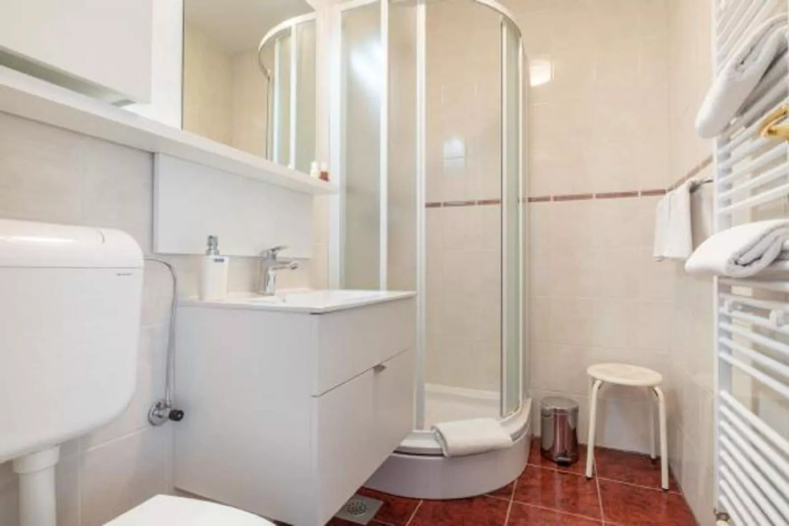 Villa Panorama Dubrovnik (A3) - Comfort One Bedroom Apartment with Balcony and sea View-Badkamer