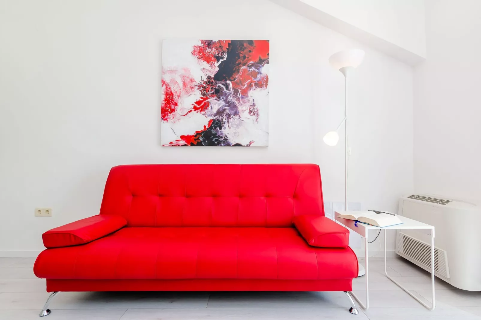 Villa Panorama Dubrovnik (A4) - Premium One Bedroom Apartment with Terrace and sea View-Woonkamer