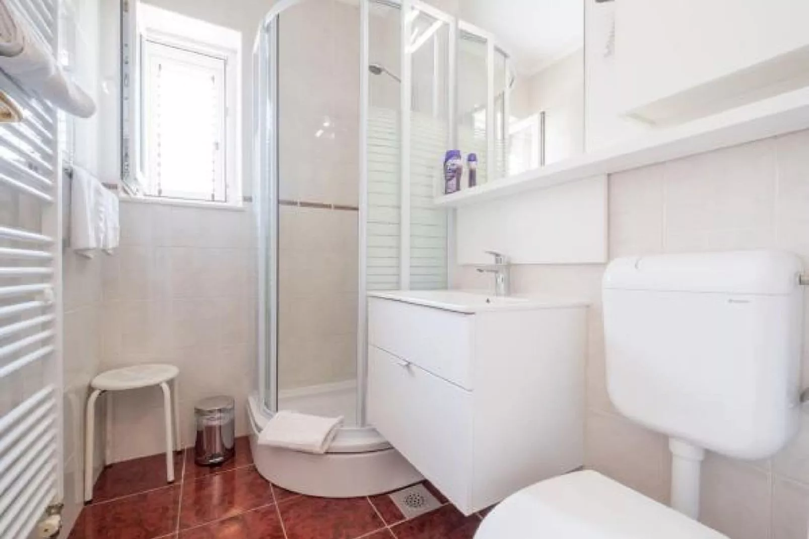 Villa Panorama Dubrovnik (A4) - Premium One Bedroom Apartment with Terrace and sea View-Badkamer