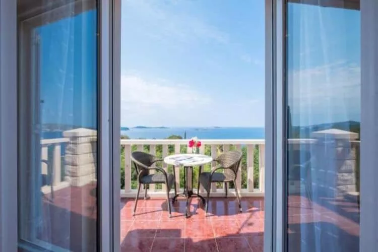 Villa Panorama Dubrovnik (A4) - Premium One Bedroom Apartment with Terrace and sea View-Uitzicht
