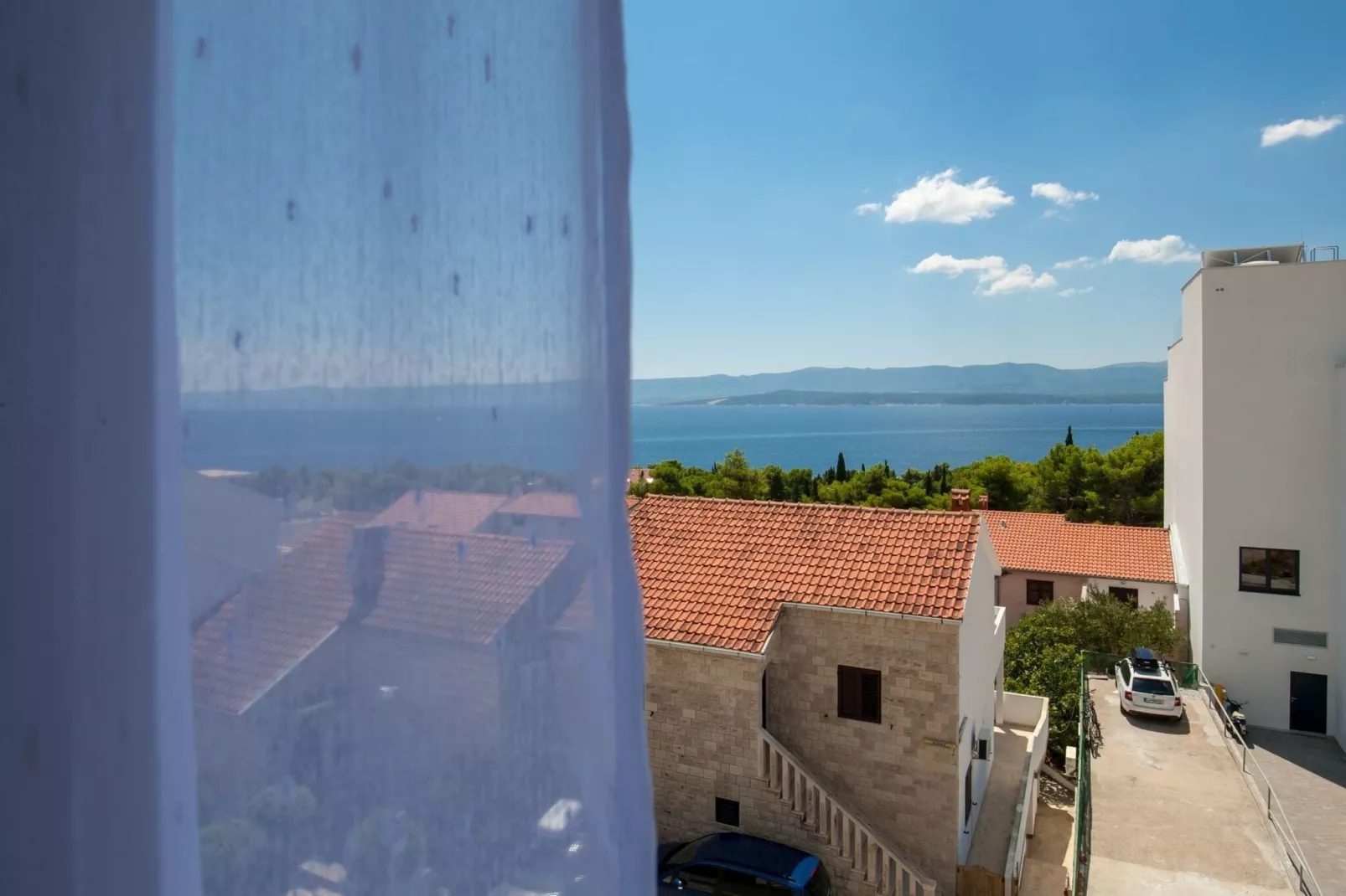 Apartments Dva Galeba - One Bedroom Apartment with Sea View (206)