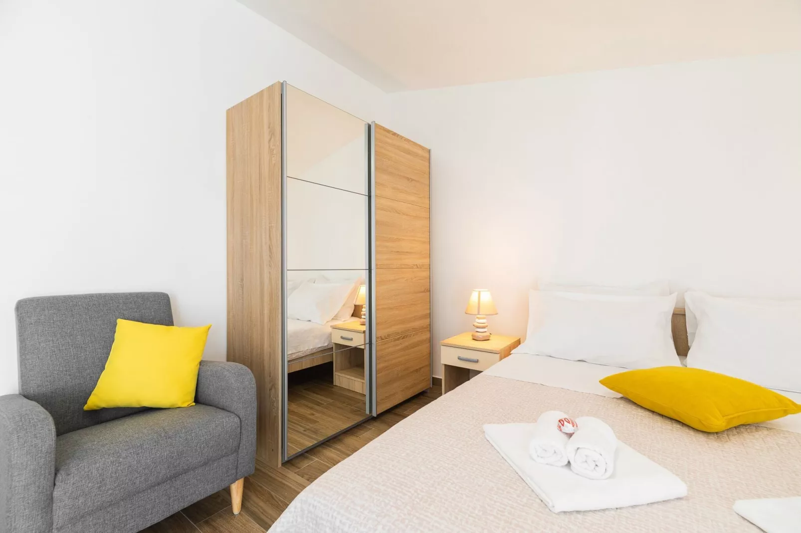 Fancy Apartments Dream - Standard One Bedroom Apartment with Balcony and Sea View ( 2 )