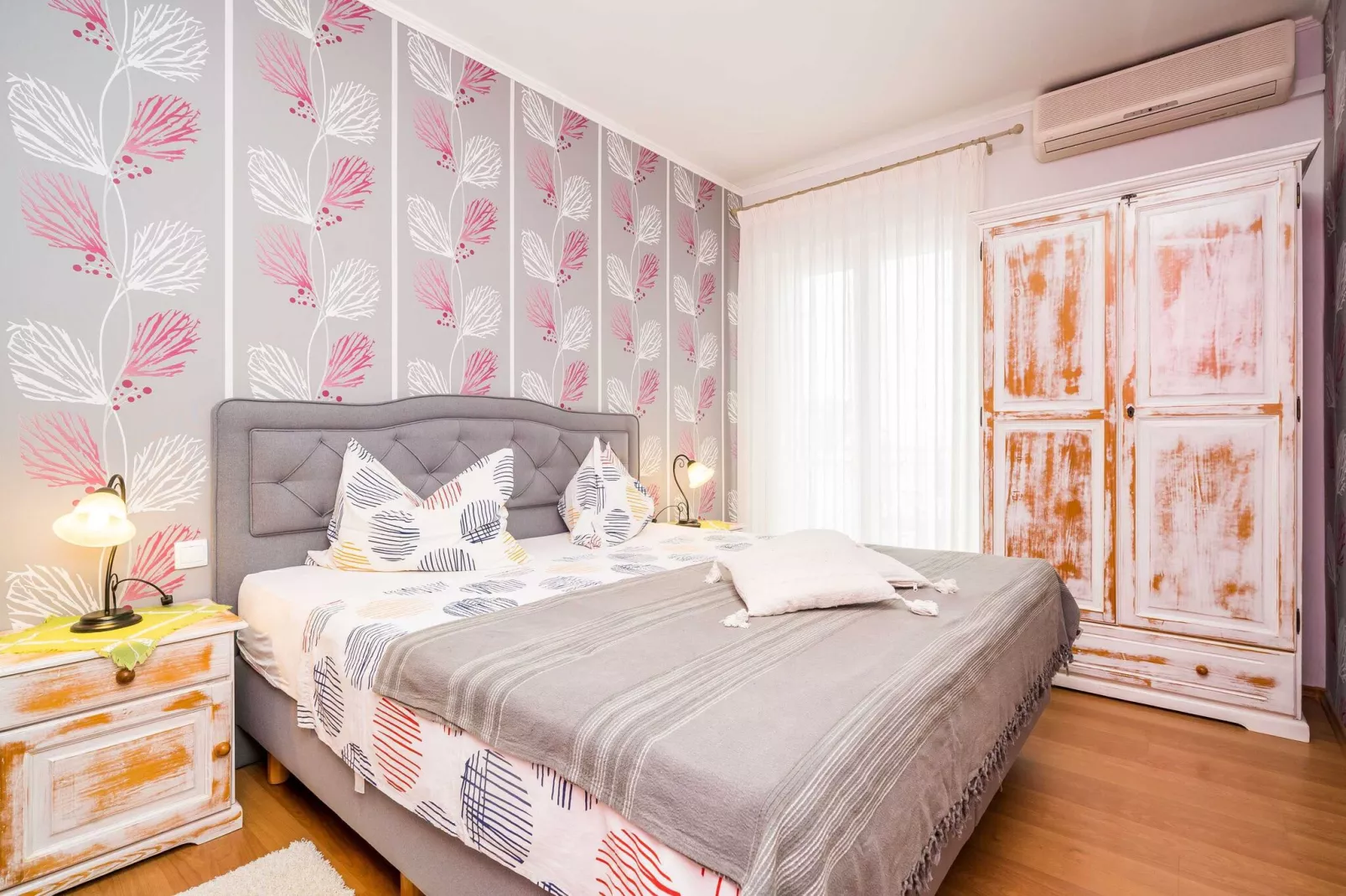 Apartment Villa Palma- Studio Apartment with Balcony and Sea View (Studio apartman 1)-Slaapkamer