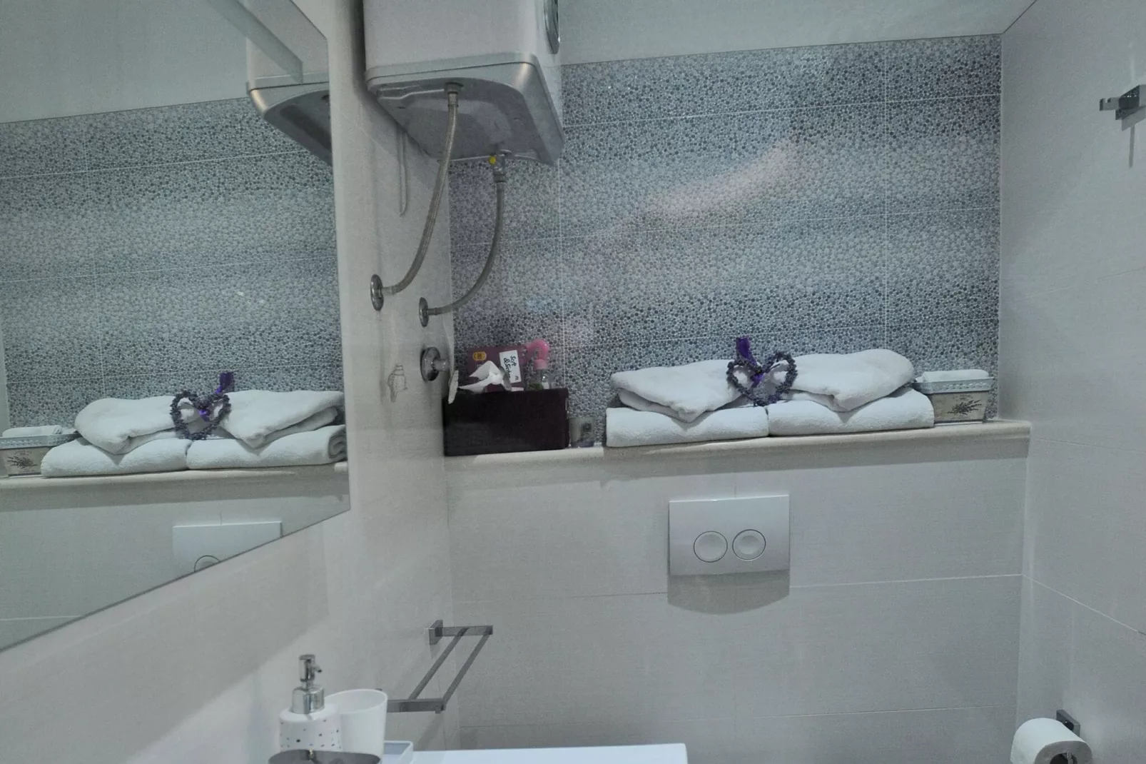 L & L Old Town Apartments - One bedroom Apartment (Lavander)-Badkamer