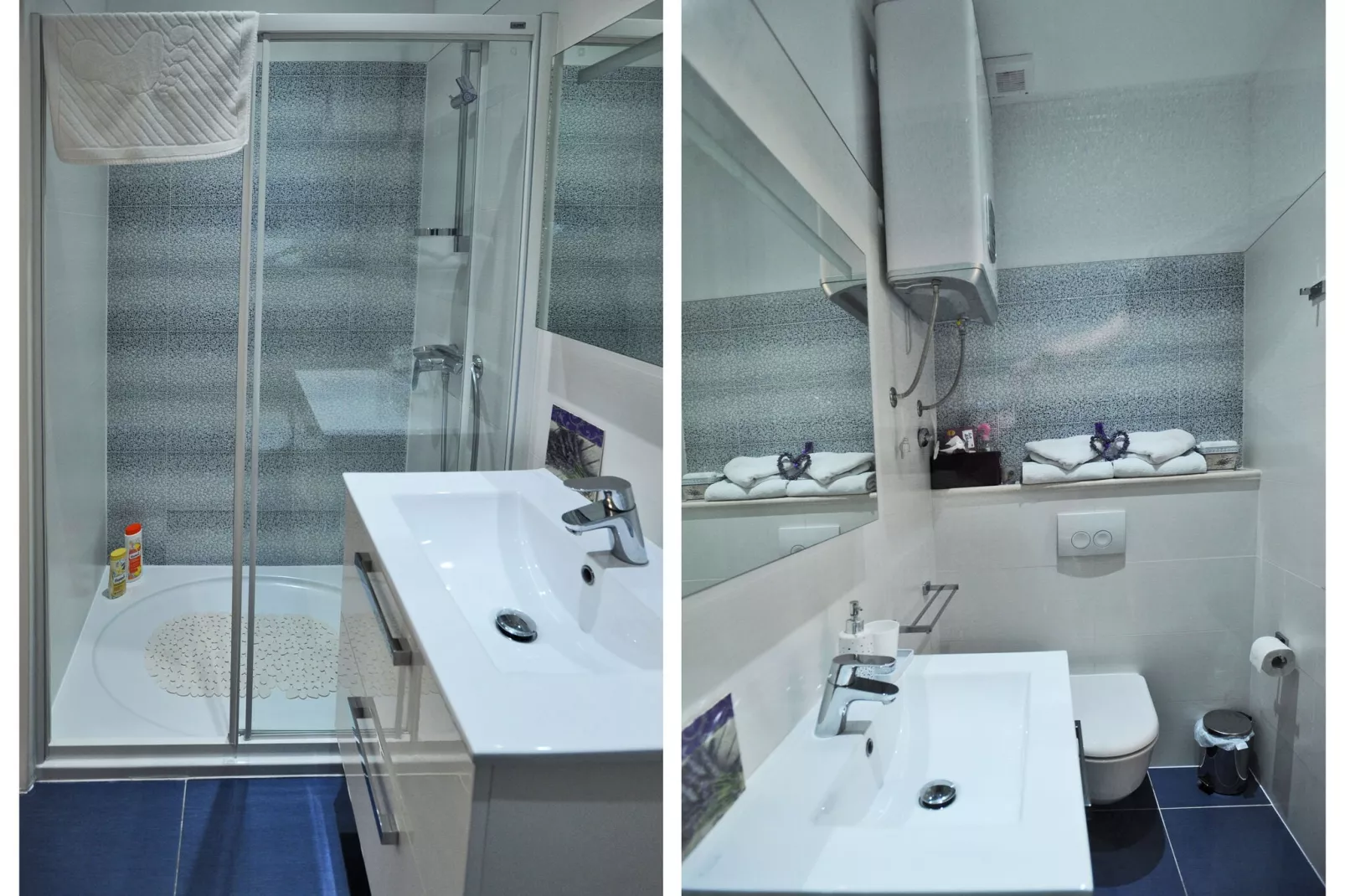 L & L Old Town Apartments - One bedroom Apartment (Lavander)-Badkamer