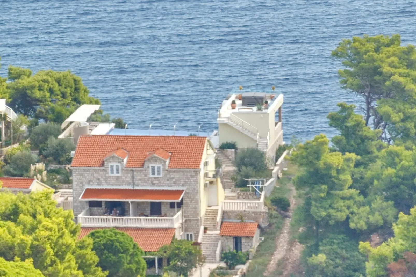 Villa Mirosa-Superior triple Room with Balcony and Sea View ( 8 )