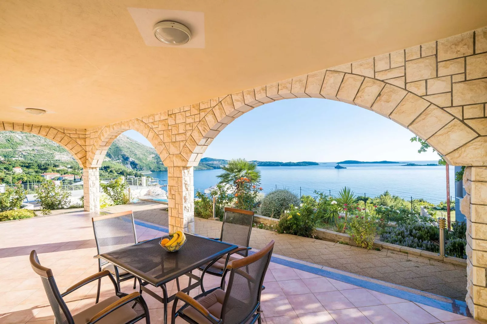 Apartments Marnic Blue Chill- Comfort Studio Apartment(S3)-Terras