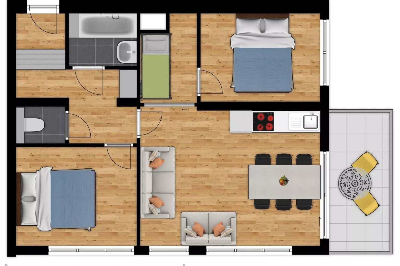 Residence Westende 3-Faciliteiten