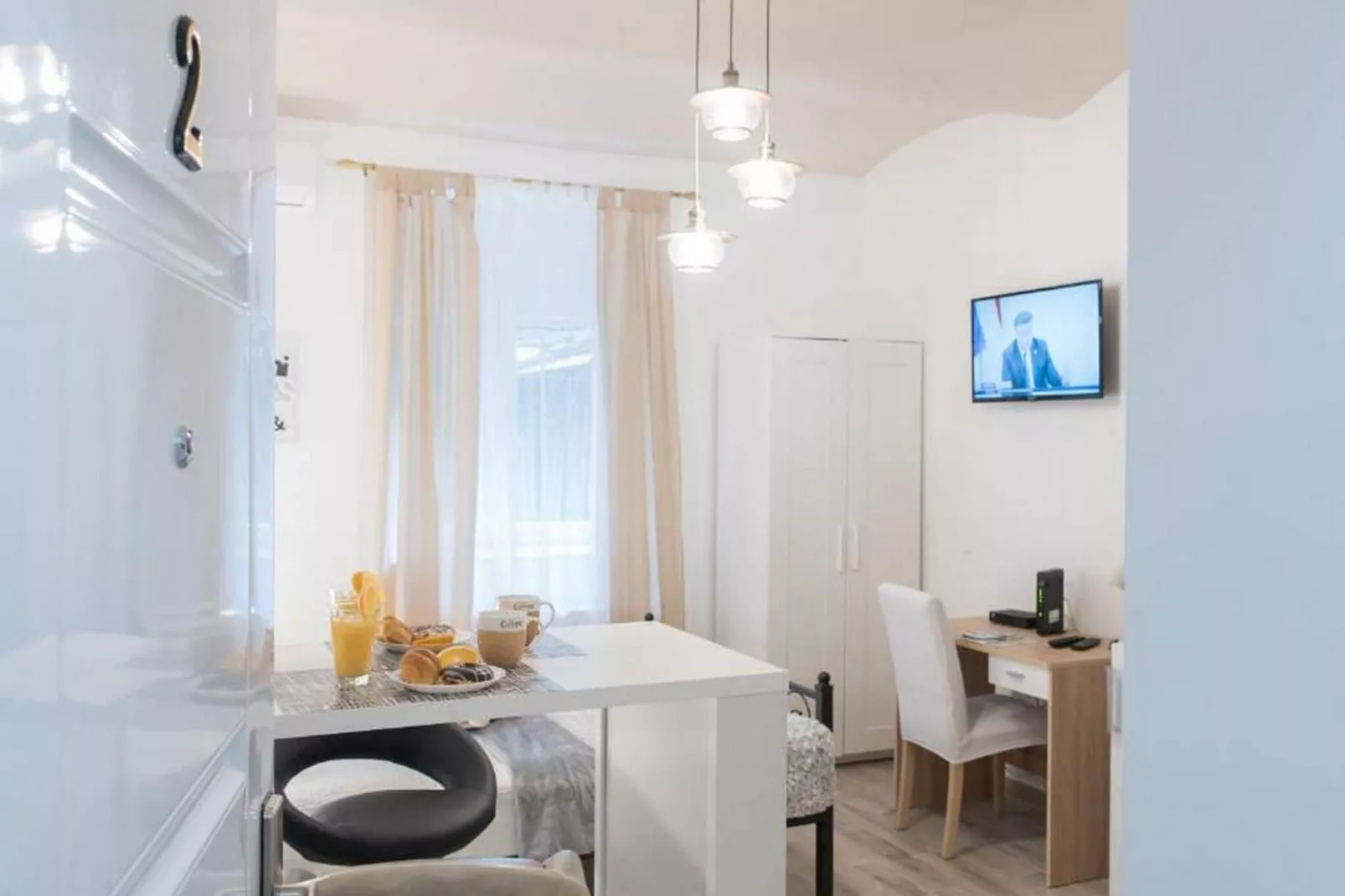 Apartments C-enter - Deluxe Studio Apartment 2-Woonkamer