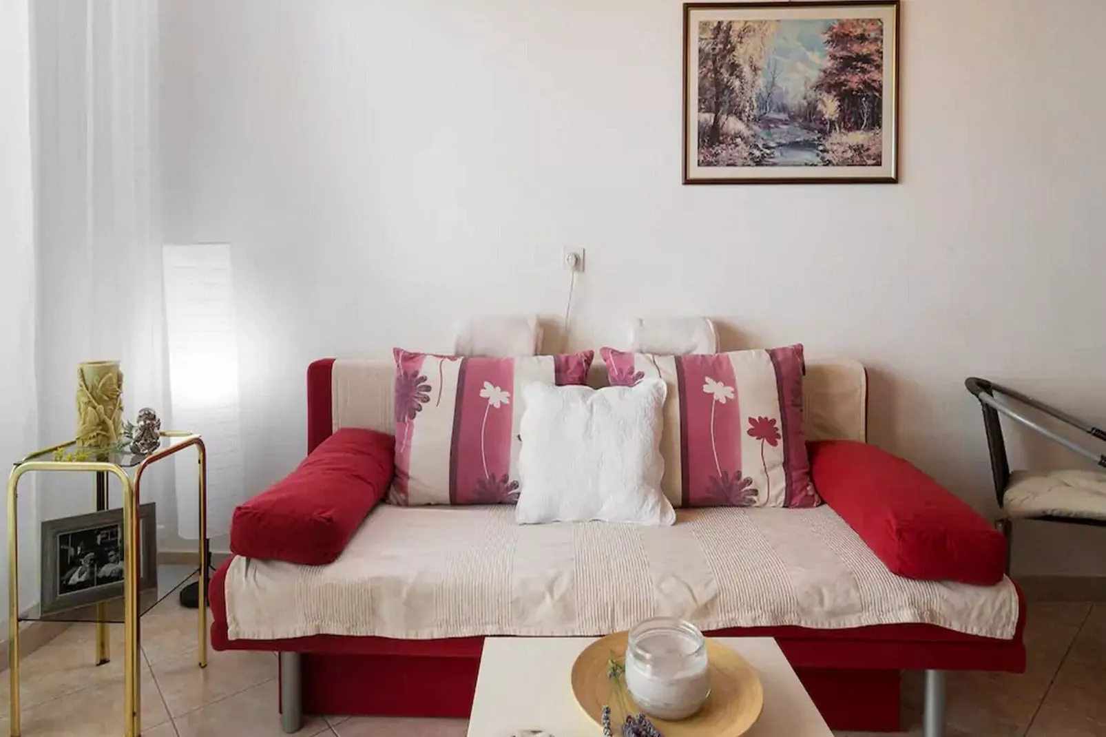 Apartments Tomas - One bedroom Apartment with Balcony and Sea View (A1)-Woonkamer