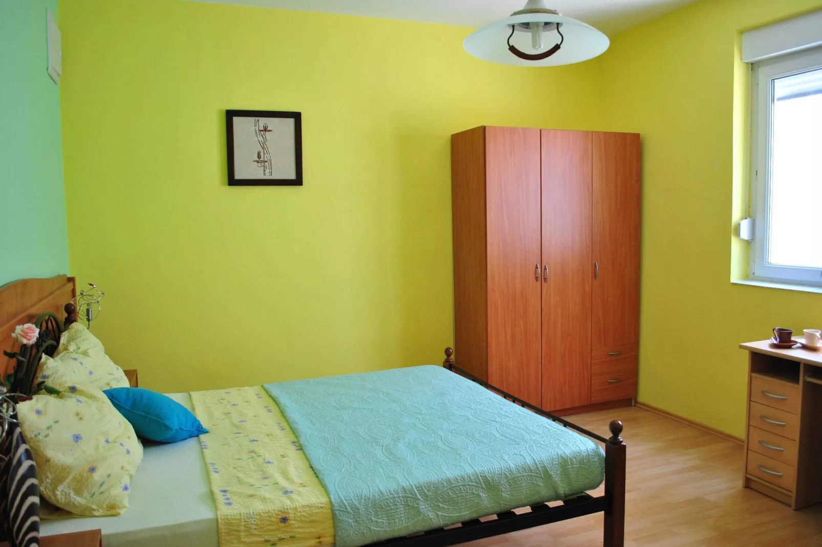 Apartments Smokvica - One Bedroom Apartment (Apartment 3)-Slaapkamer