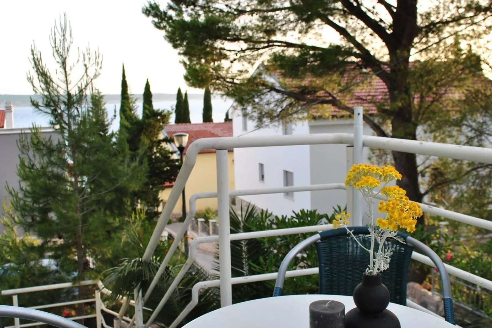 Apartments Smokvica - One Bedroom Apartment (Apartment 3)-Terrasbalkon