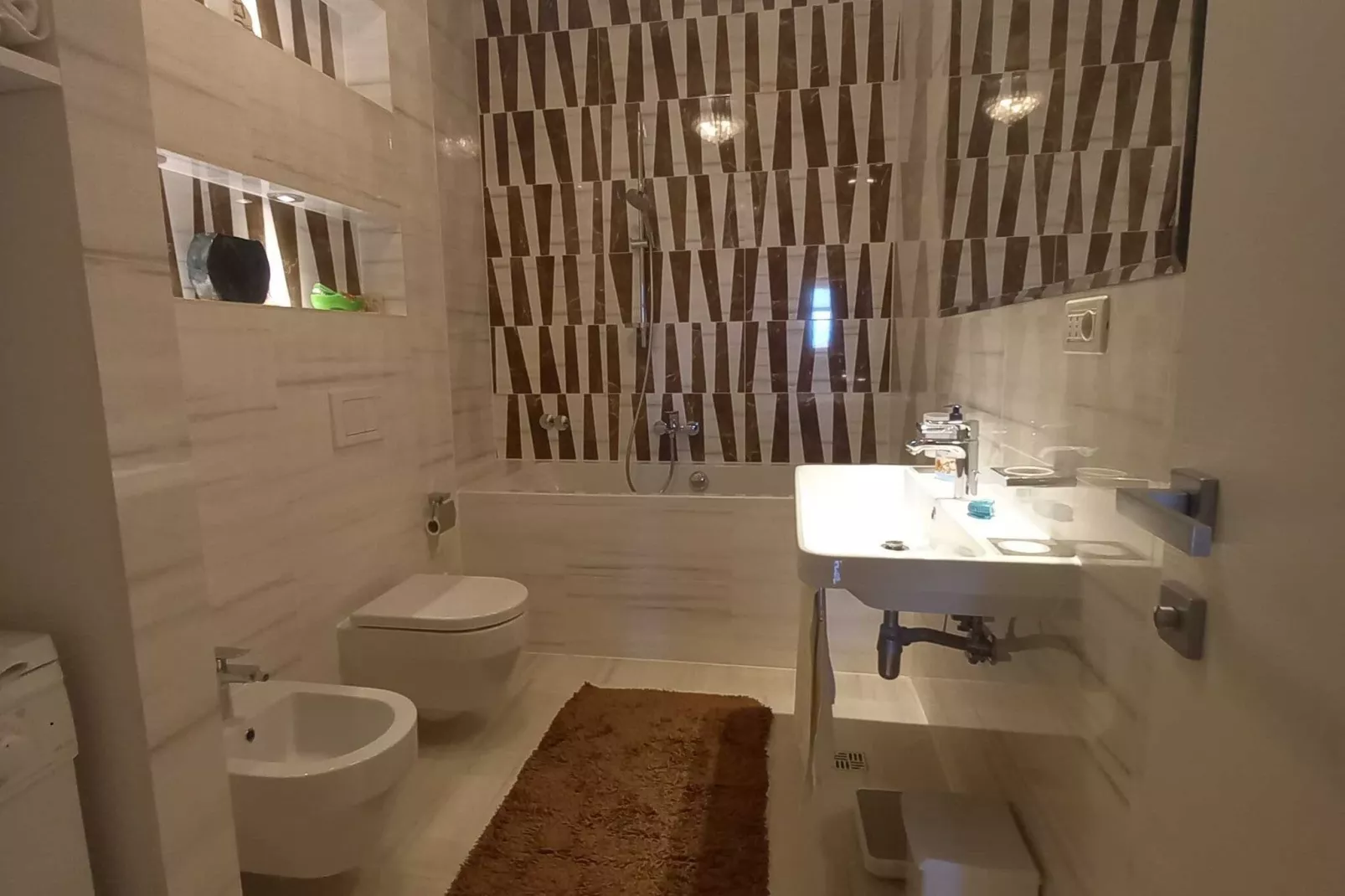 Apartment Iggy - Three Bedroom Apartment with Sea View and Terrace (A9) (ST)-Badkamer