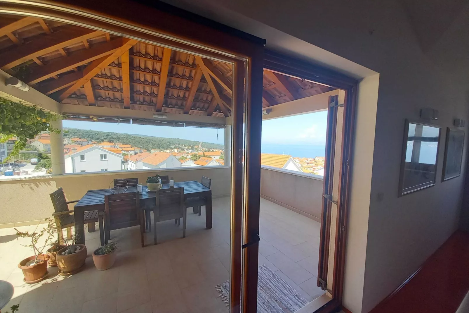 Apartment Iggy - Three Bedroom Apartment with Sea View and Terrace (A9) (ST)-Terras