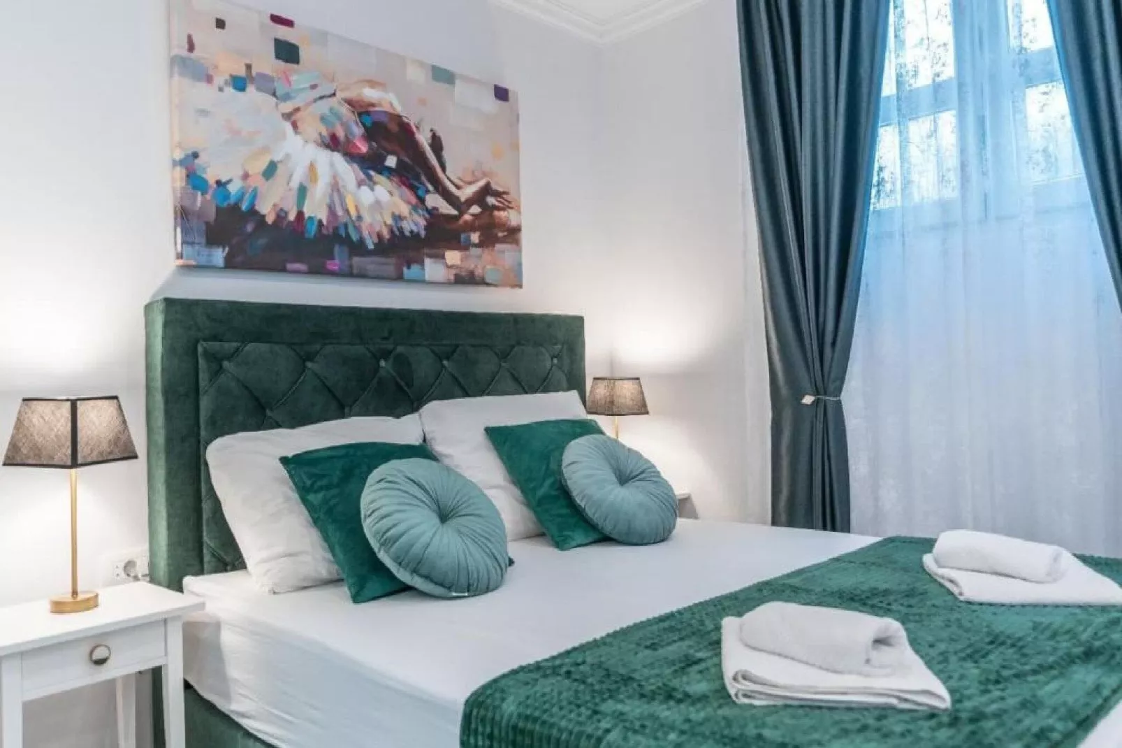 Apartment Art Split Center  - Deluxe Studio Apartment A1-Slaapkamer