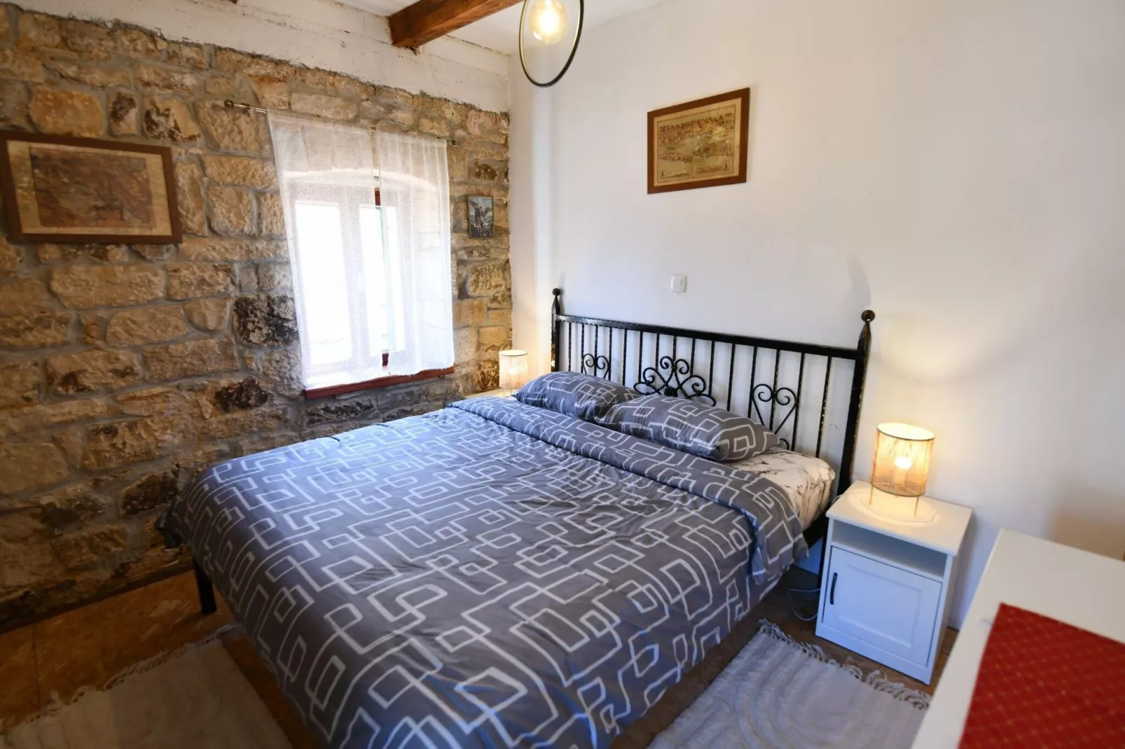 Agroturizam Podastrana - Two Bedroom Apartment-Slaapkamer