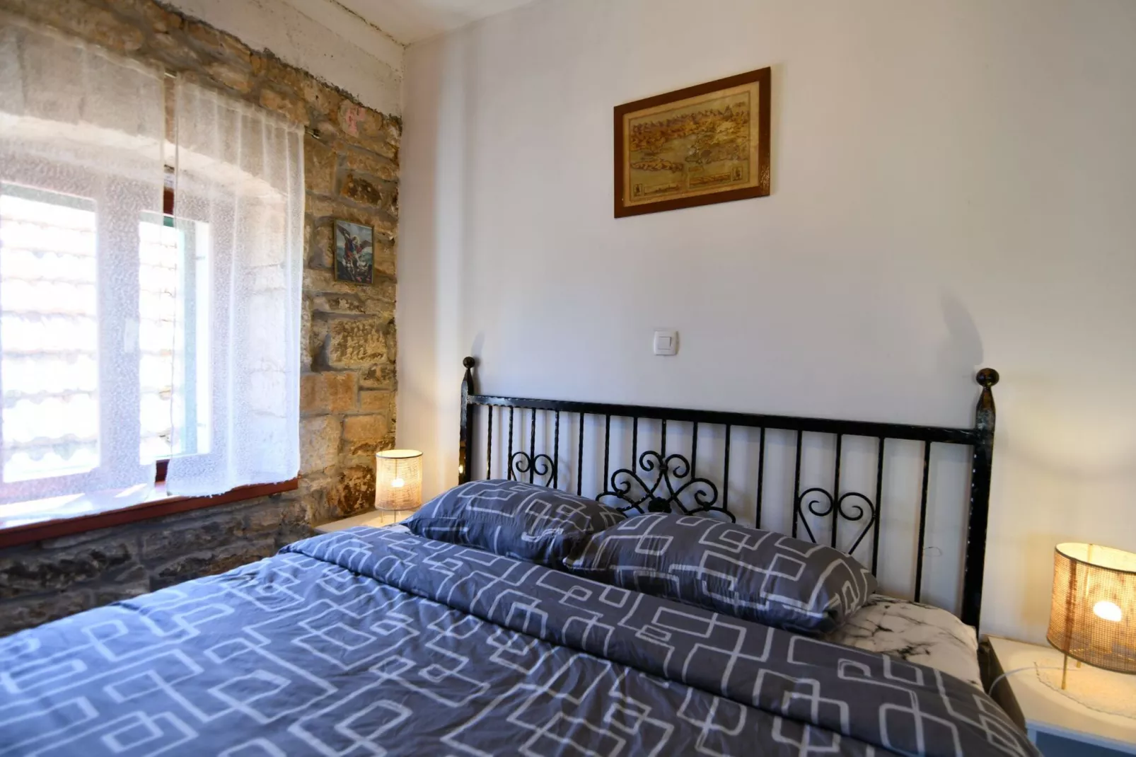 Agroturizam Podastrana - Two Bedroom Apartment-Slaapkamer