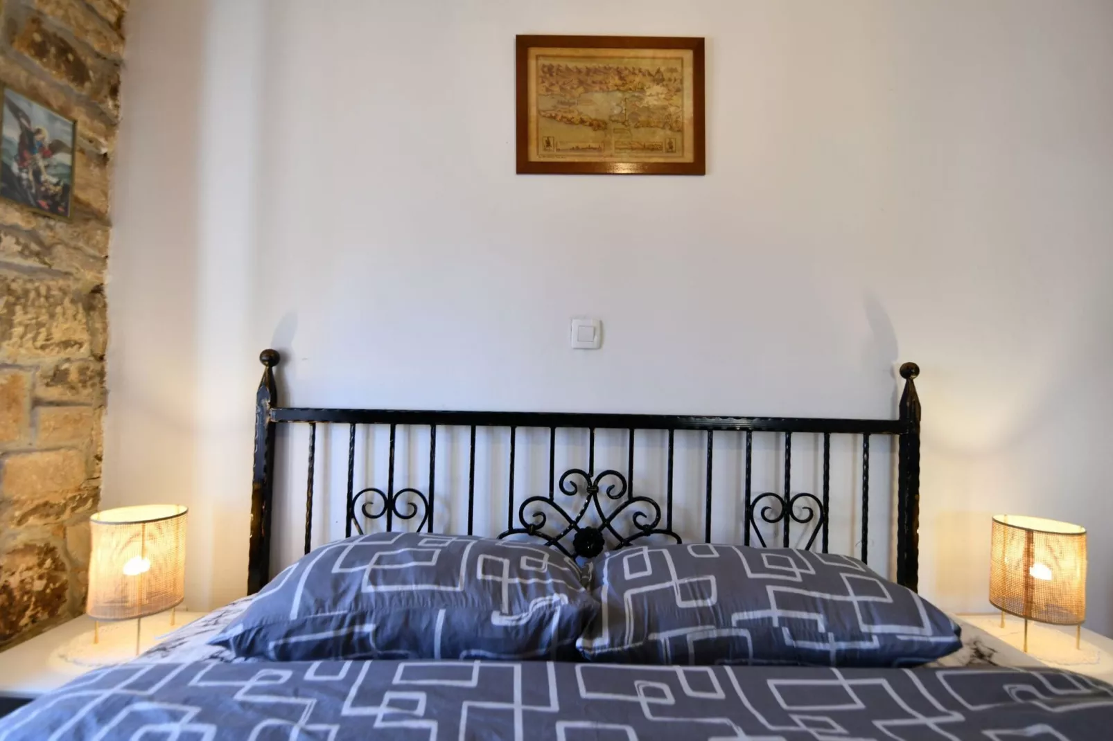 Agroturizam Podastrana - Two Bedroom Apartment-Slaapkamer
